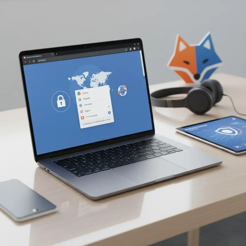 Firefox free VPN now lets you pick server locations