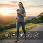 First 5K at 38: How I Beat Pre-Race Nerves — AI-generated illustration