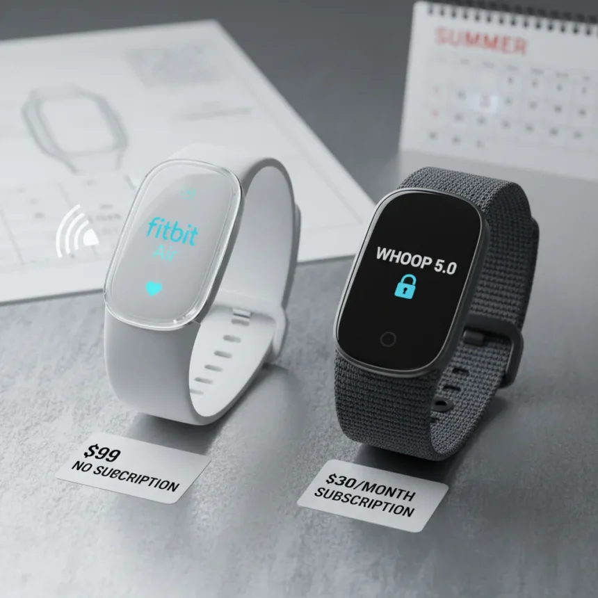 Fitbit Air Could Dethrone Whoop 5.0 With No Subscription