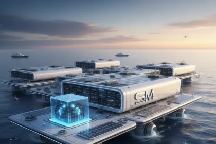 Floating data centers could bypass AI's infrastructure bottleneck — AI-generated illustration