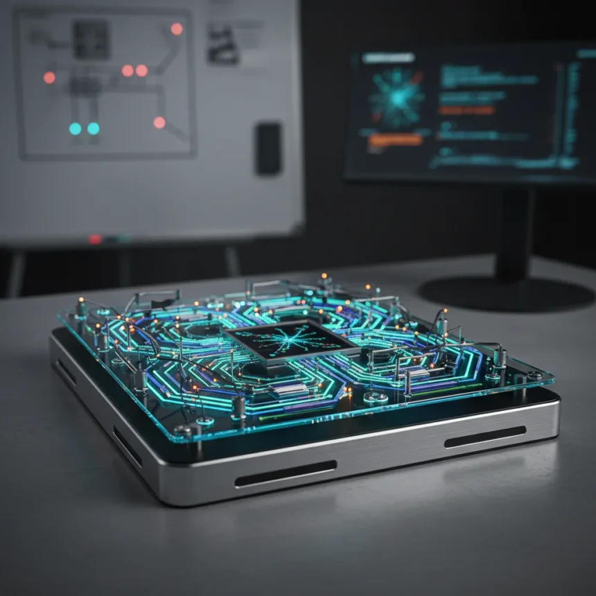 Fluid circuit board prototype rewires in seconds, claims 1,000x faster iteration