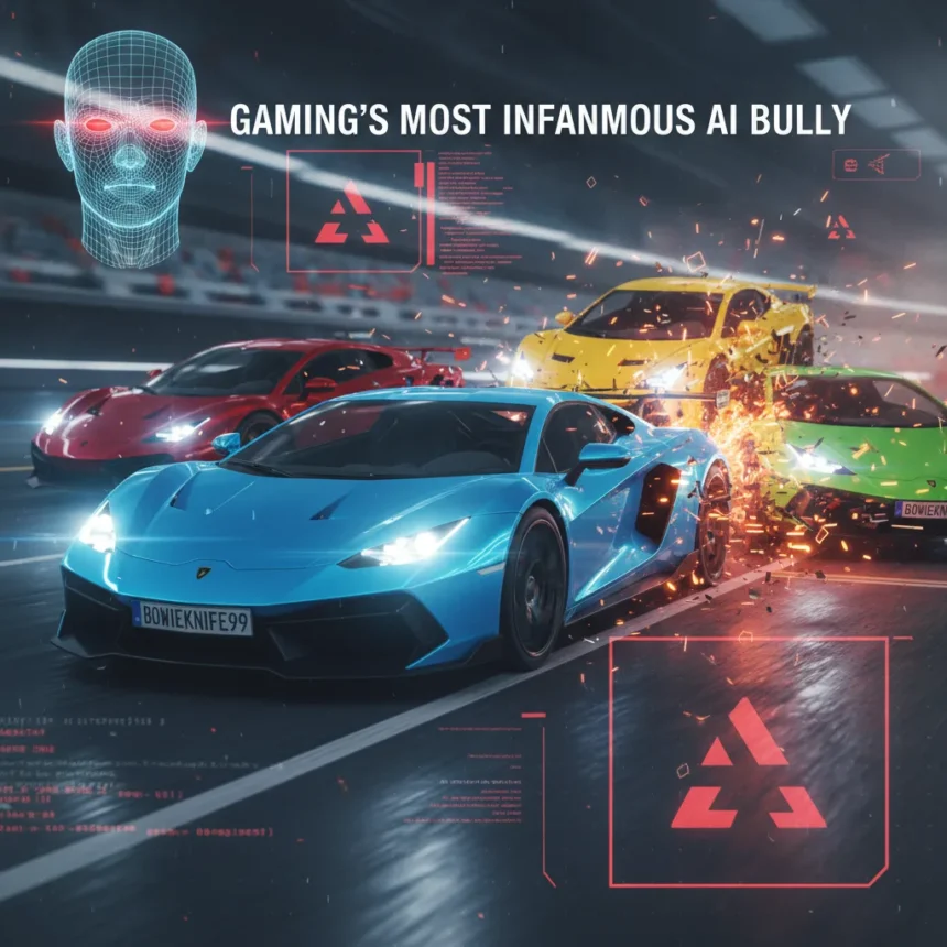 Forza Horizon 6 drivatar bowie knife99 becomes gaming's most infamous AI bully