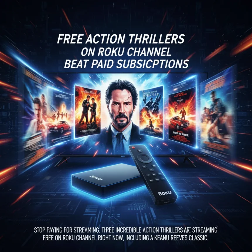 Free action thrillers on Roku Channel beat paid subscriptions
