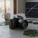 Fujifilm X-T5 remains unbeaten APS-C despite X-T6 rumors — AI-generated illustration