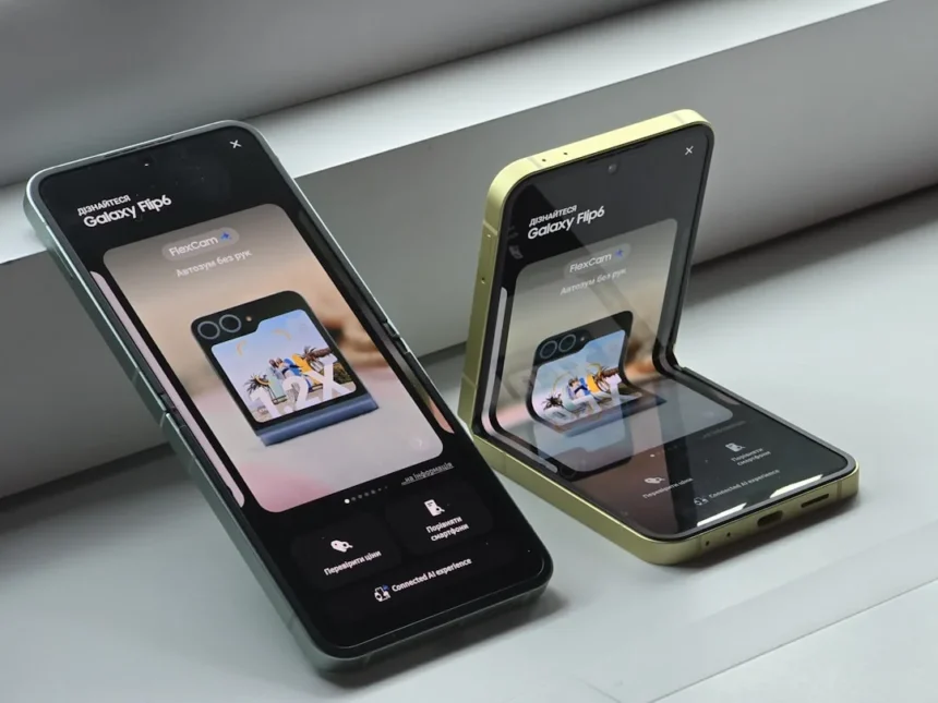 Two cell phones sitting next to each other on a window sill