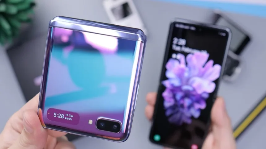 black samsung android smartphone on white table