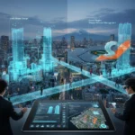Game engines reshape Japan's urban planning beyond entertainment — AI-generated illustration