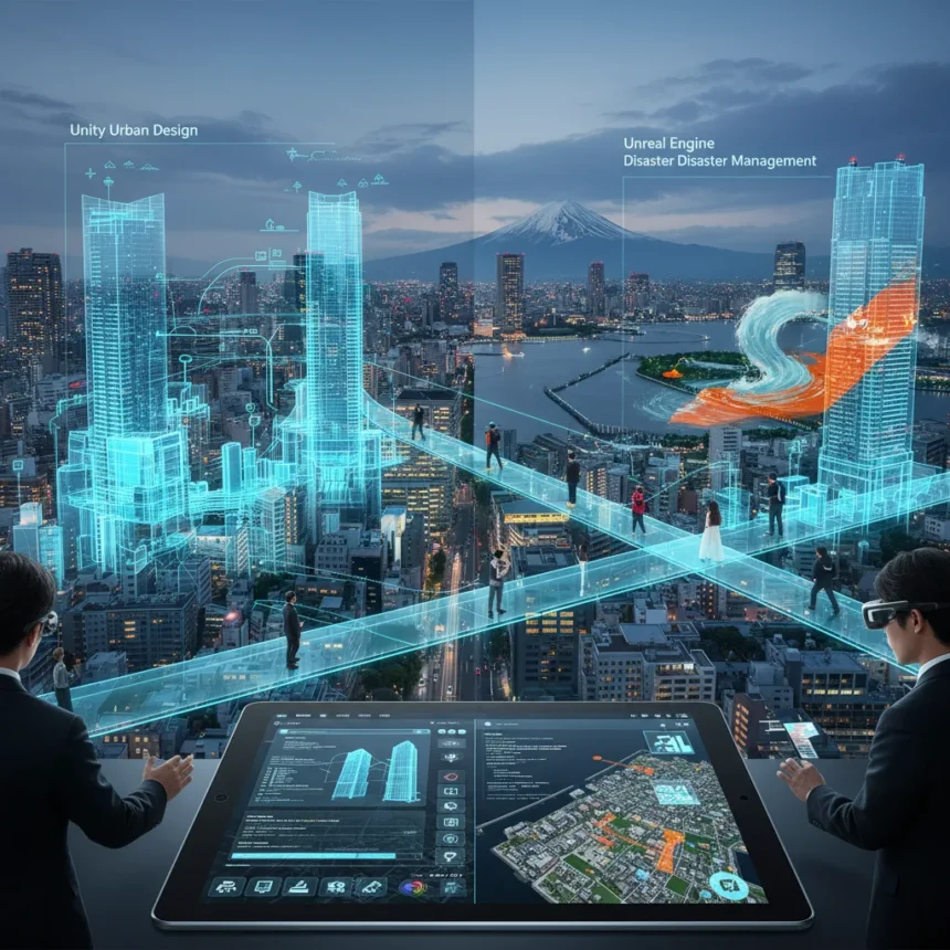 Game engines reshape Japan's urban planning beyond entertainment