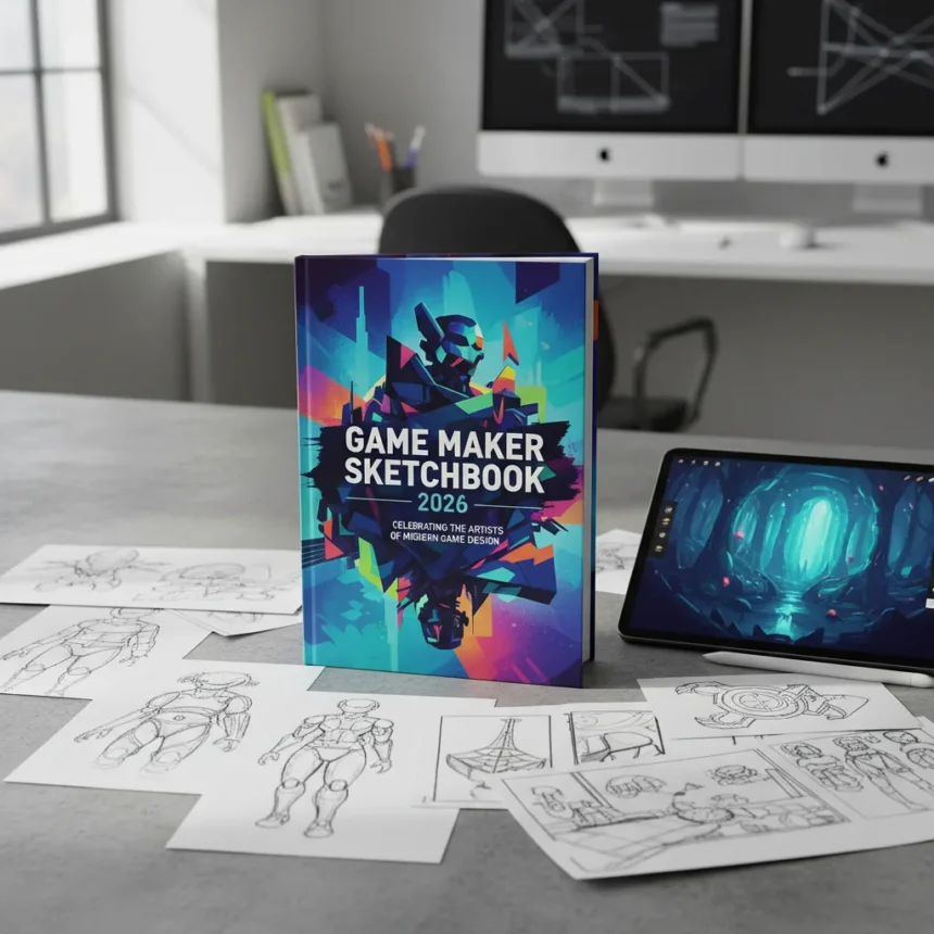 Game Maker sketchbook 2026 celebrates game art creators