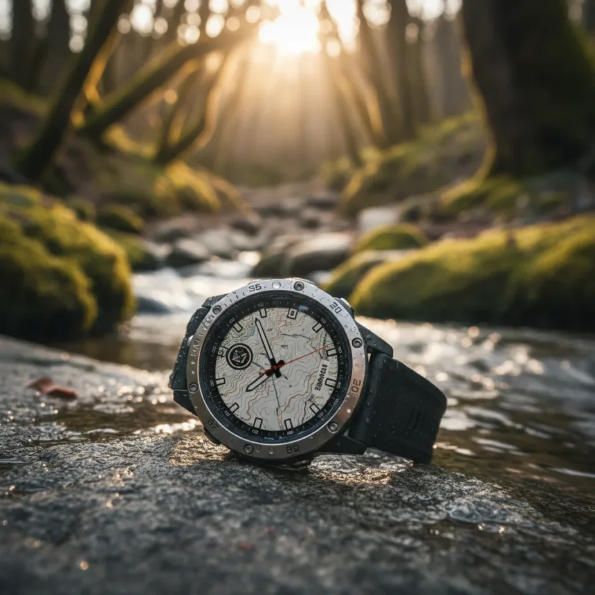 Garmin Fenix 7 Pro: 4.5-Star Outdoor Watch Now Under £400 — AI-generated illustration
