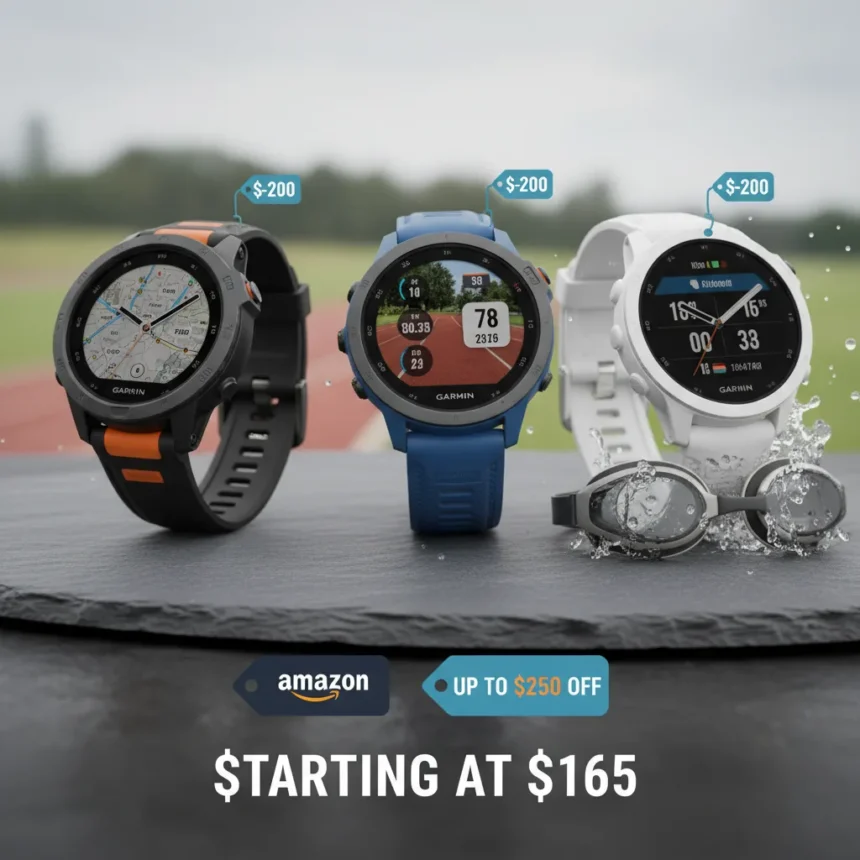 Garmin smartwatches for running, hiking, swimming drop $200