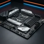 Gigabyte Z890 Aorus Elite Duo X: CQDIMM Power at Mid-Range Price — AI-generated illustration