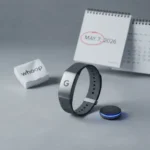 Google Fitbit Air: The Whoop Killer Arrives May 7 — AI-generated illustration