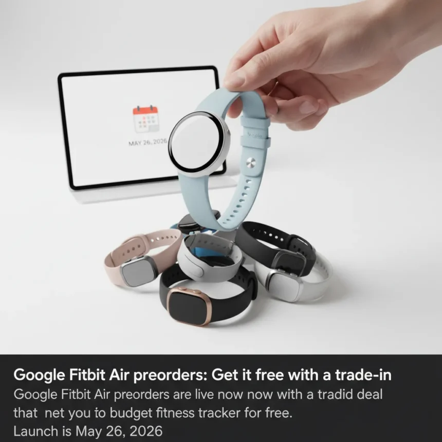 Google Fitbit Air preorders: Get it free with a trade-in