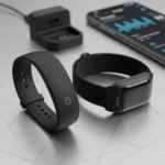 Google Fitbit Air Takes Aim at Whoop With Screenless Simplicity — AI-generated illustration