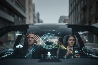Google Gemini in cars sparks privacy backlash among drivers — AI-generated illustration