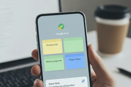 Google Keep lock screen notes would fix its biggest flaw — AI-generated illustration