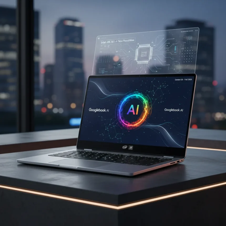 Googlebook AI laptop partnership opens x86 possibilities