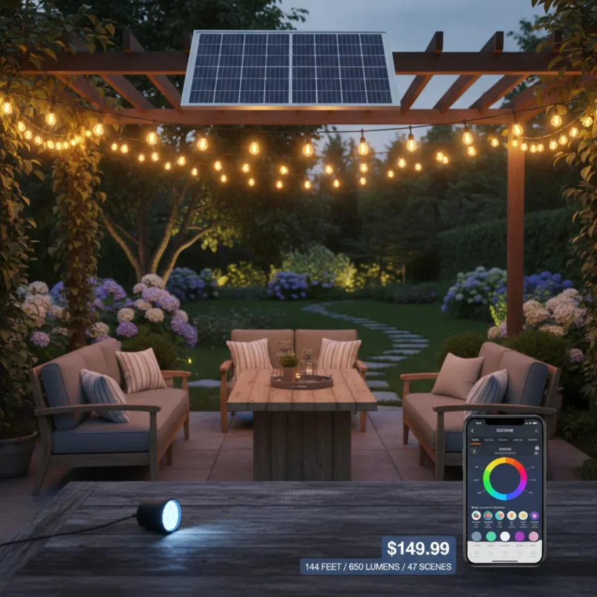 Govee Outdoor Solar String Lights Finally Beat Supermarket Alternatives