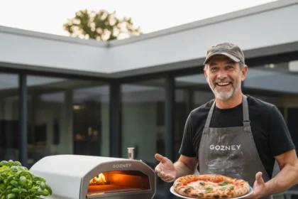 Pizza Expert Declares Gozney Arc Lite Best Beginner Oven — AI-generated illustration