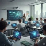 GPT-NL Brings Europe's Sovereign AI Challenge Into Real Classrooms — AI-generated illustration