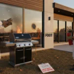 Grill placement mistakes that damage windows and risk fires