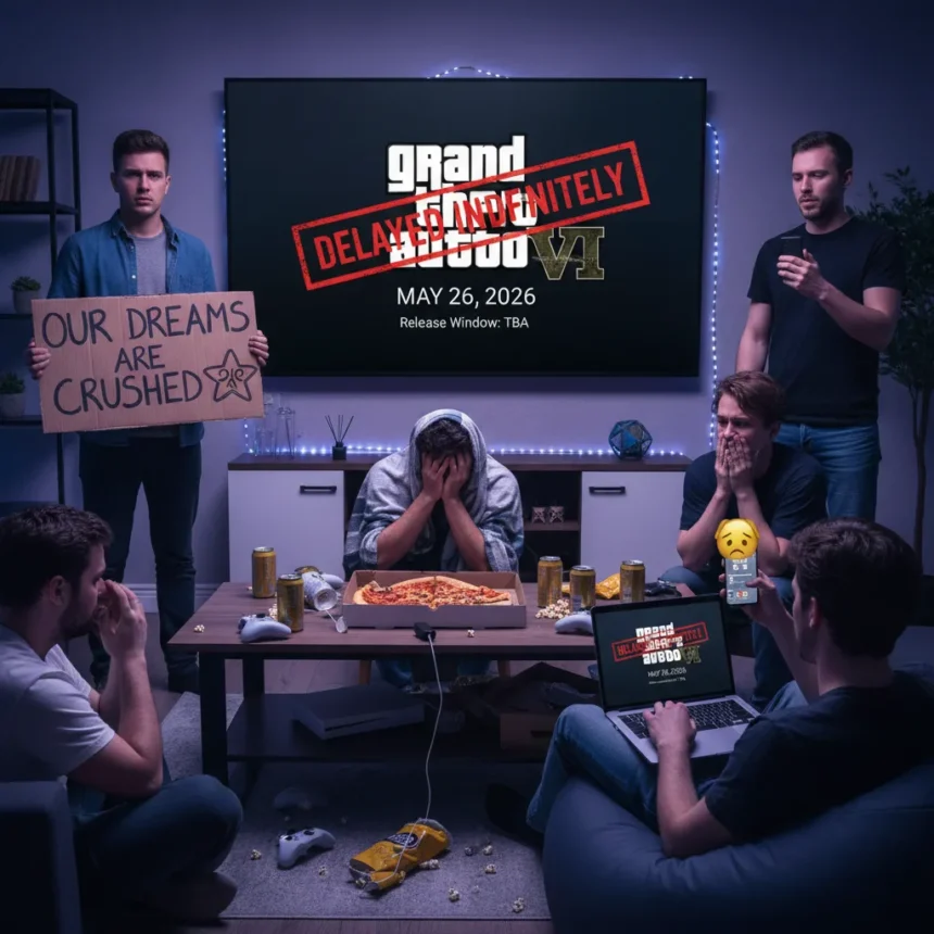 GTA 6 fans mourn the release date that never was