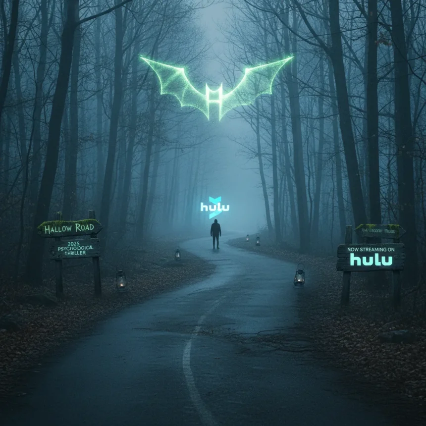 Hallow Road psychological thriller arrives on Hulu with a twist — AI-generated illustration