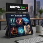 Best HBO Max movies in May 2026 with 90% Rotten Tomatoes — AI-generated illustration