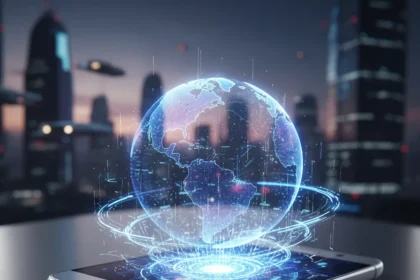 Holographic phone displays could reshape mobile beyond AI — AI-generated illustration