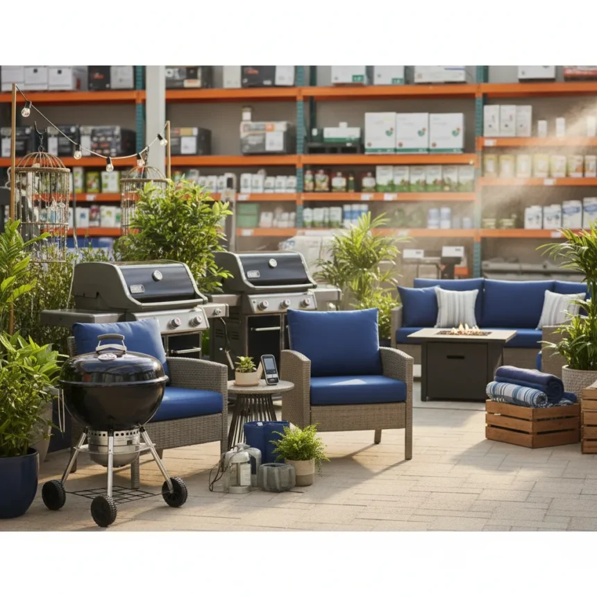 Home Depot summer deals pack grills and patio sets from $99