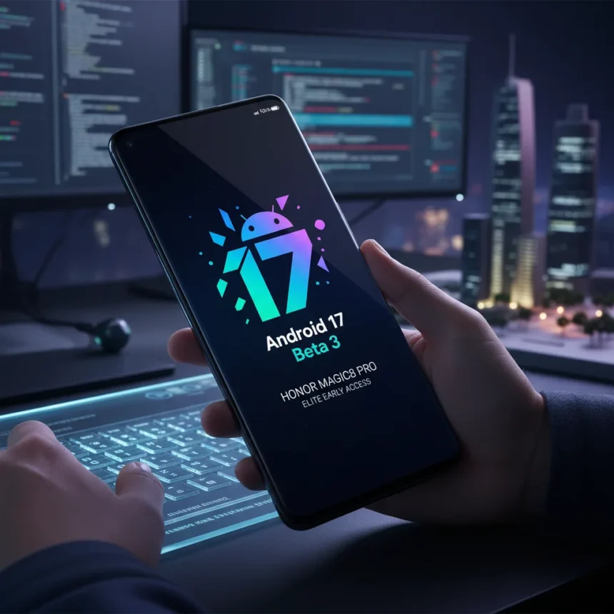 Honor Magic8 Pro Joins Android 17 Beta 3 Elite Early