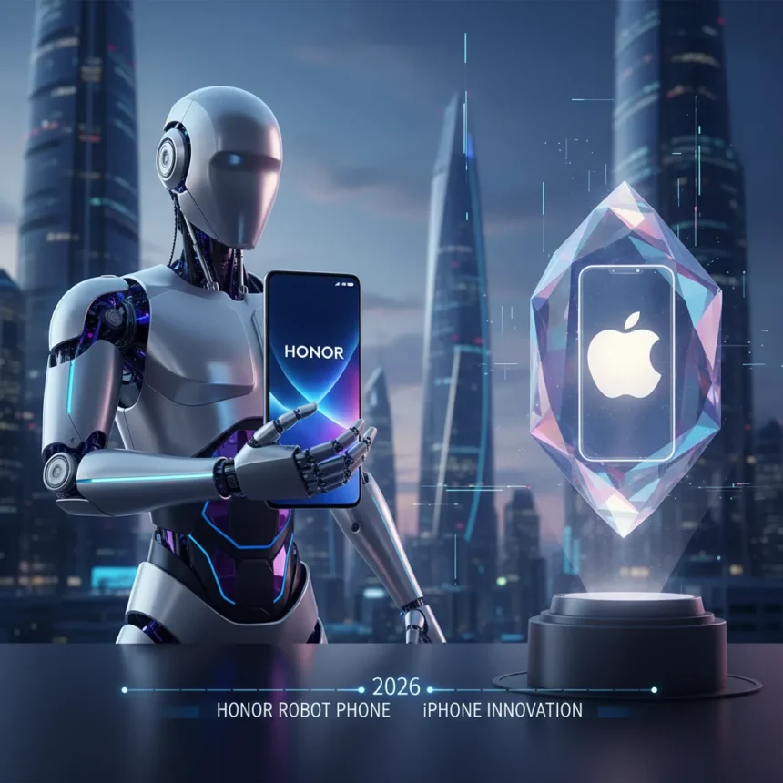 Honor's Robot Phone vs Apple: The 2026 Android Showdown Begins