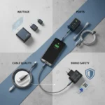 How to pick the right phone charger for your Android phone — AI-generated illustration