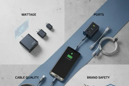 How to pick the right phone charger for your Android phone — AI-generated illustration