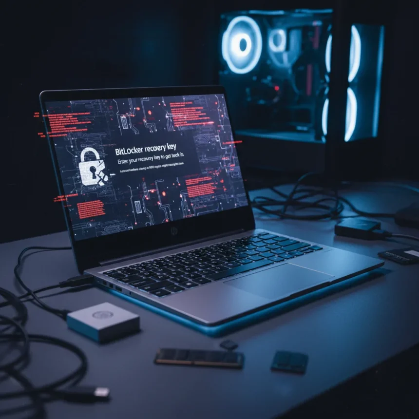 HP BIOS bug traps Windows 11 PCs in BitLocker recovery loop
