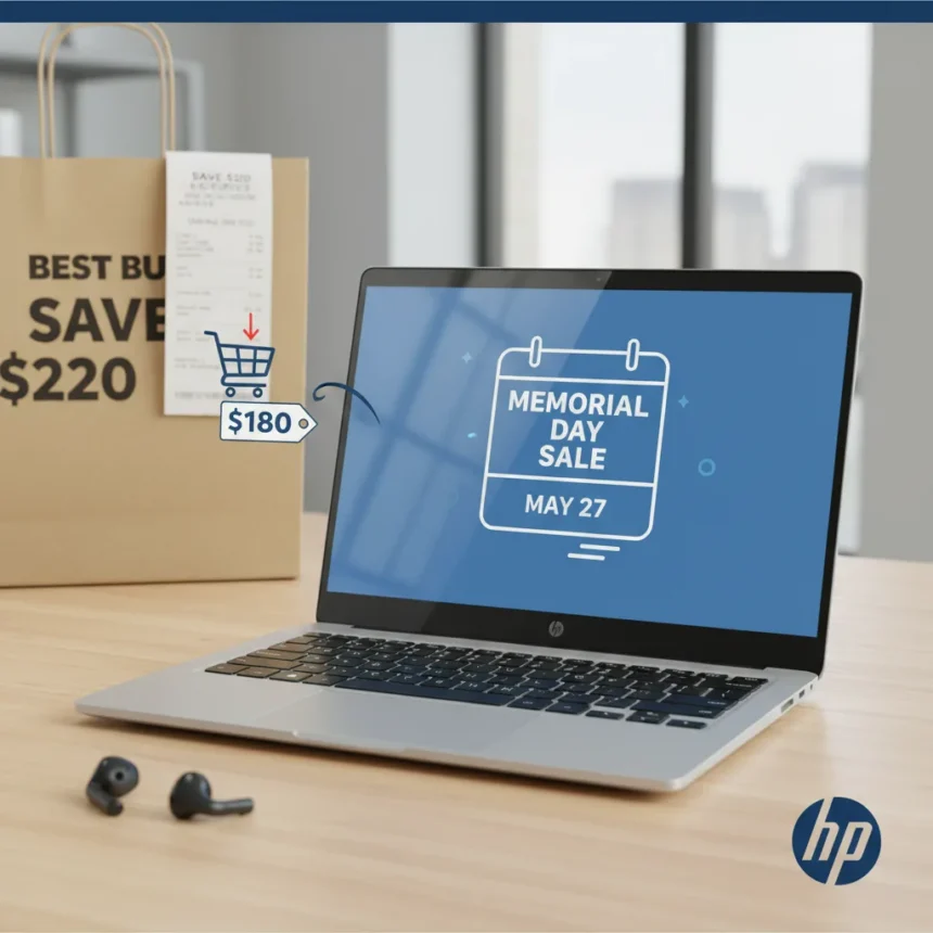 HP 14-inch Chromebook drops to $180 in Best Buy's Memorial Day sale