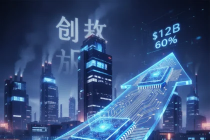 Huawei AI Chip Revenue Set to Hit $12 Billion as Nvidia Exits China — AI-generated illustration