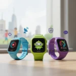 Huawei Watch Kids X1 Series Takes Aim at Garmin and Fitbit — AI-generated illustration