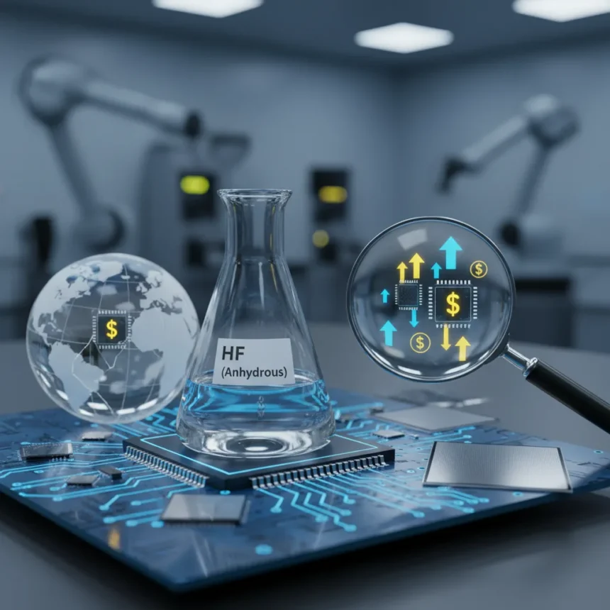 Hydrogen fluoride shortage threatens memory chip costs globally