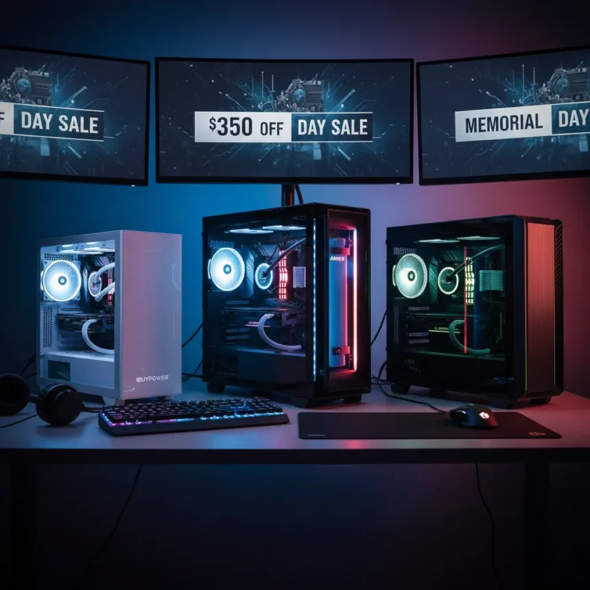 iBuyPower Memorial Day Sale: Save Up to $350 on Gaming PCs