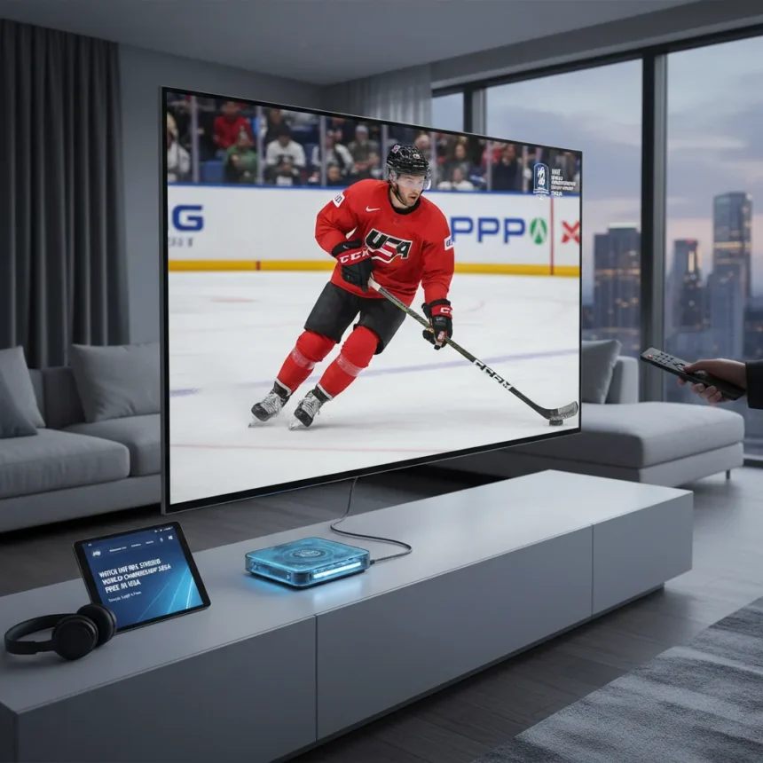 Watch IIHF World Championship 2026 Free in USA