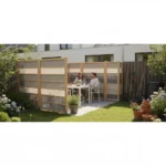 IKEA privacy screen: backyard solution or marketing hype? — AI-generated illustration