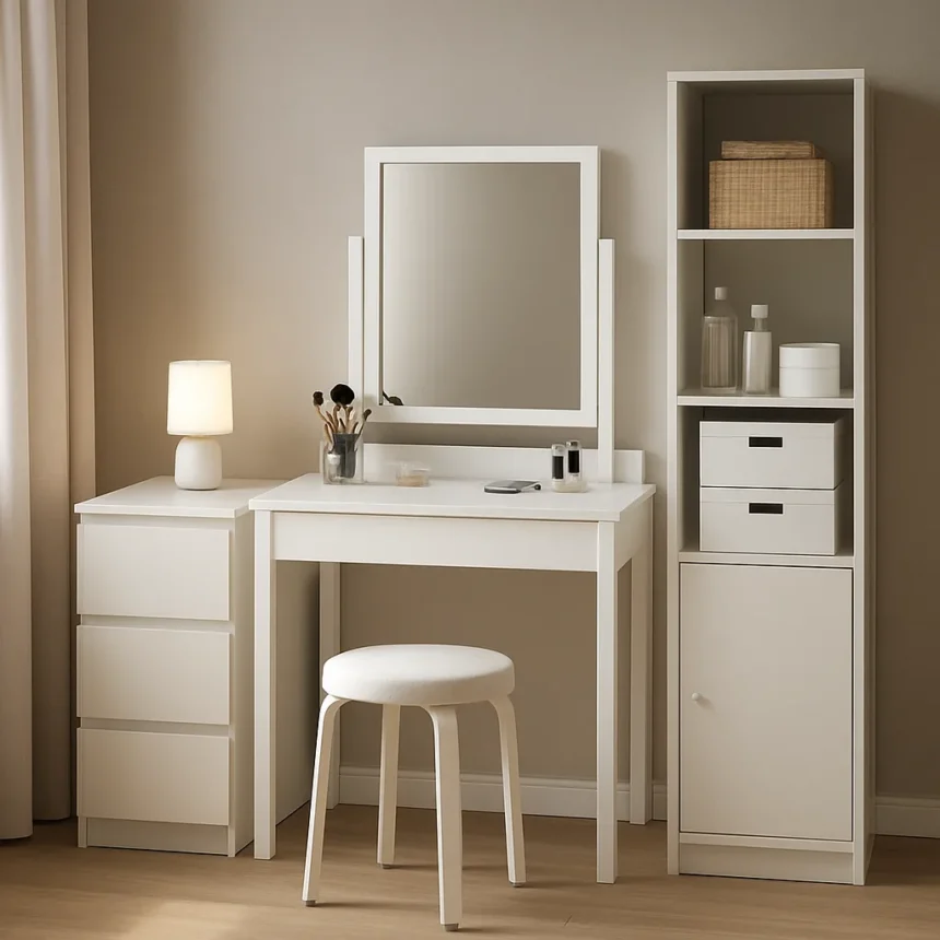 IKEA vanity products work best when combined strategically
