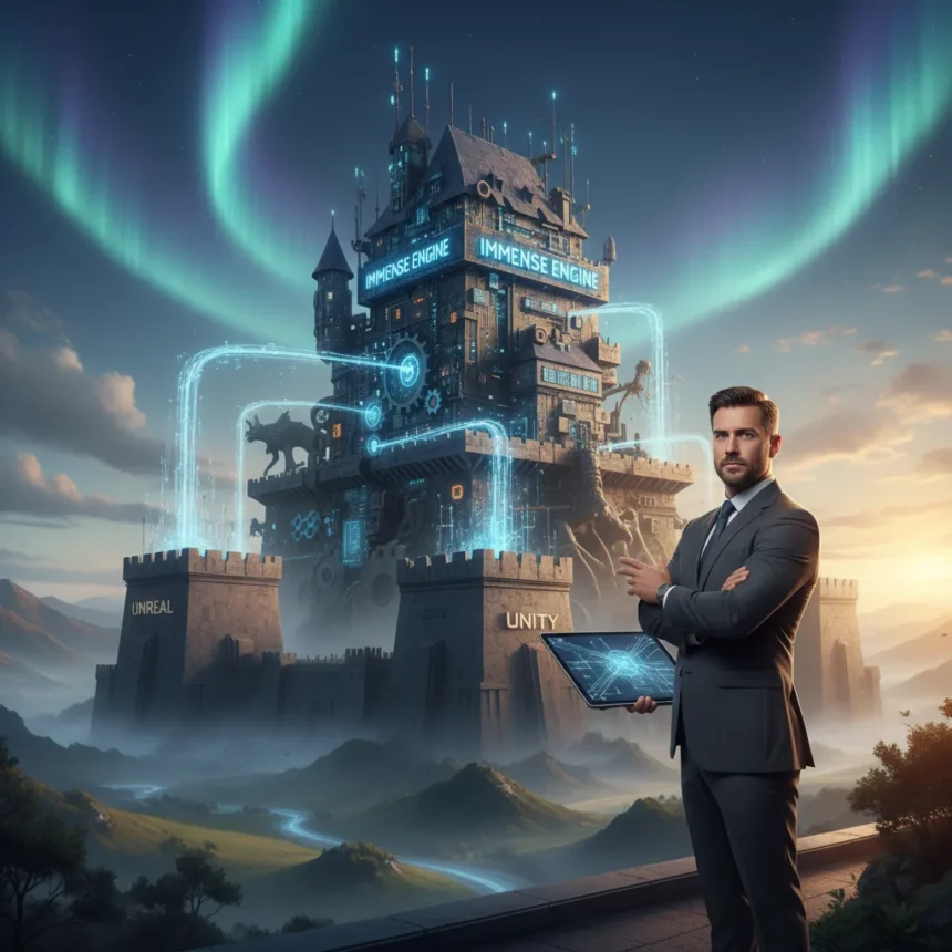 Immense Engine challenges Unreal and Unity with AI-powered development
