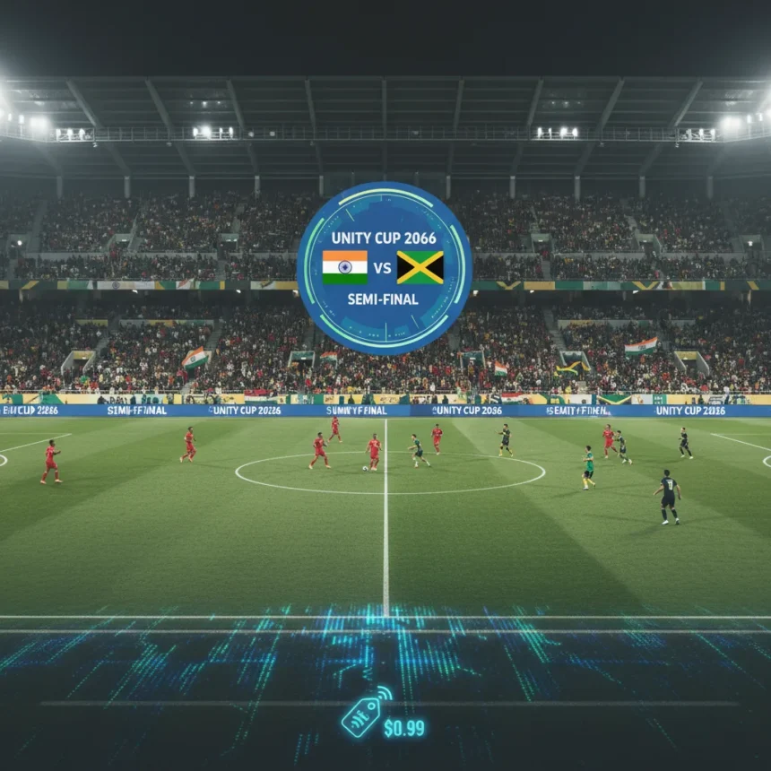 India vs Jamaica Unity Cup 2026: Stream for under $1