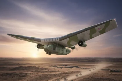 Inflatable wing cargo drone redefines battlefield logistics