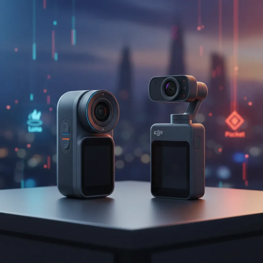 Insta360 Luna vlogging camera challenges DJI Pocket 4