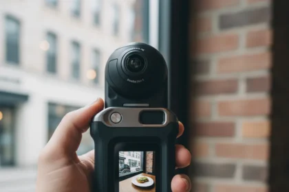 Insta360 X5 Photography Grip Turns 360 Camera Into Point-and-Shoot