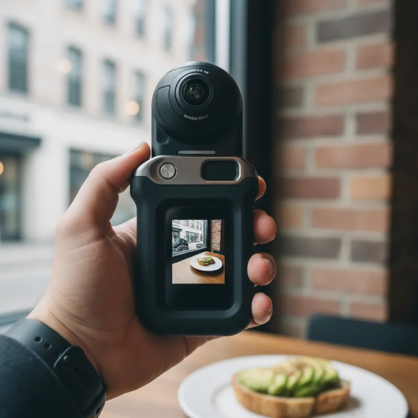 Insta360 X5 Photography Grip Turns 360 Camera Into Point-and-Shoot